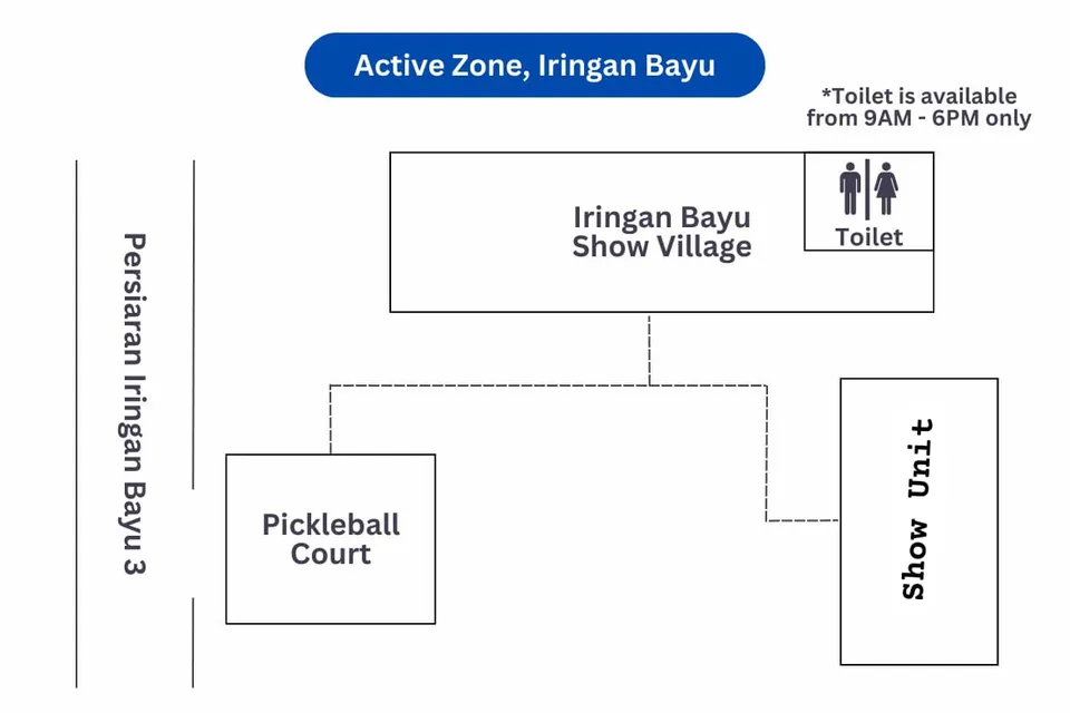 Photo 7 of Active Zone Iringan Bayu Pickleball court