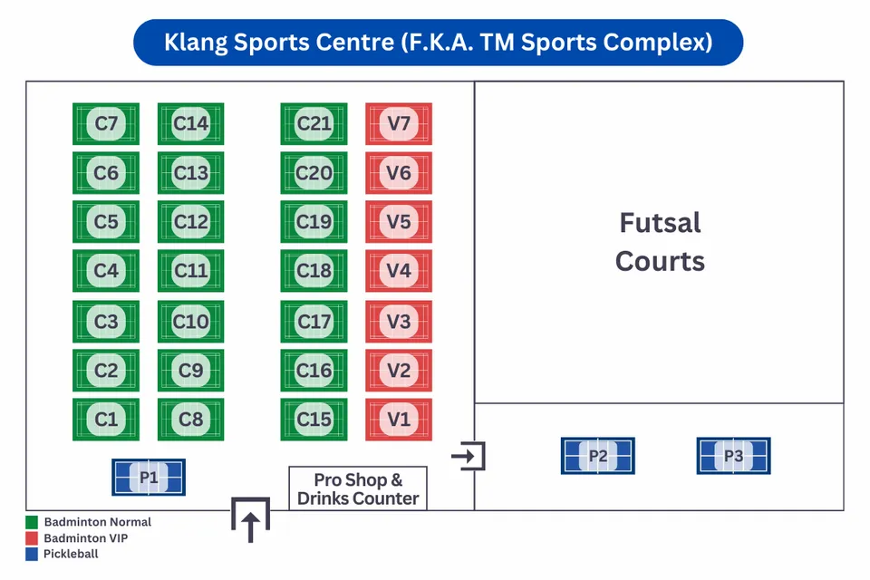 Photo 6 of Klang Sports Centre (F.K.A TM Sports Complex)