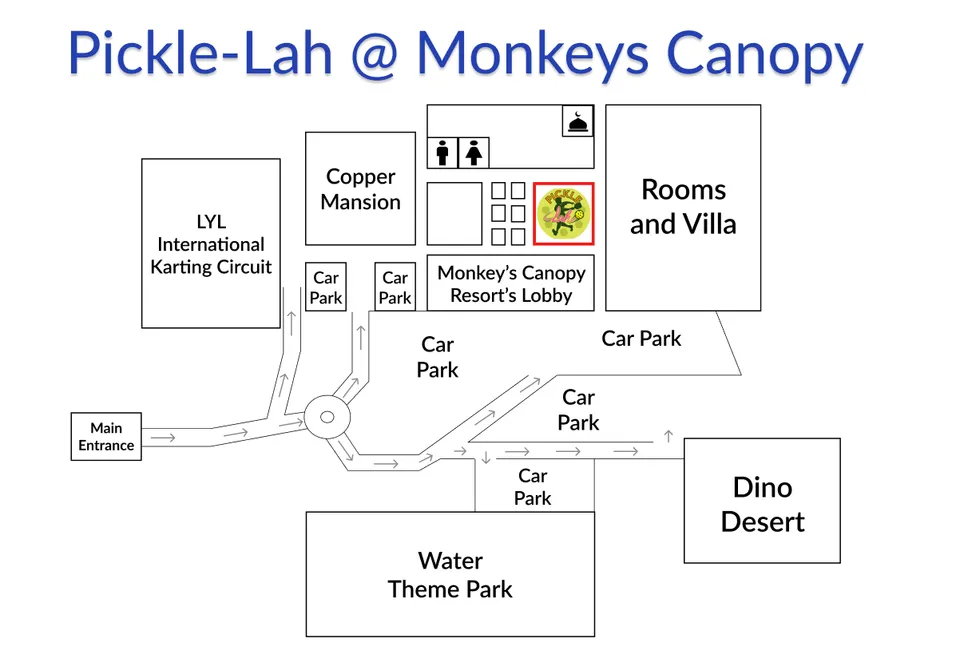 Photo 6 of Pickle Lah @ Monkeys Canopy Resort