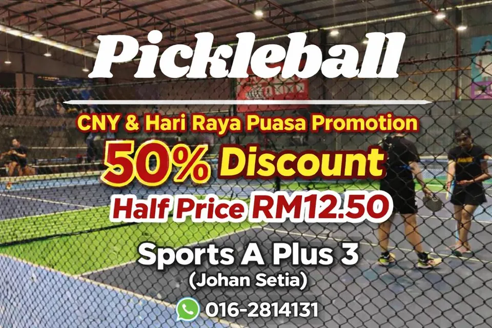 Photo 1 of Sports A Plus 3 (Johan Setia) Badminton and Pickleball Centre